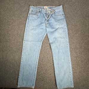 Vintage Levi's 501 Jeans Men's 36x30 Light Wash Made in Egypt 1990s Button Fly